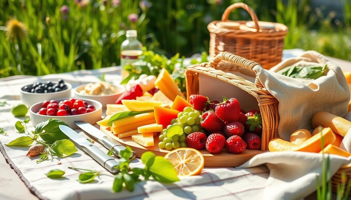 Fresh ingredients for healthy home cooking